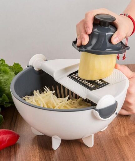 9 in 1 Multifunctional Food Strainer & Vegetable Cutter